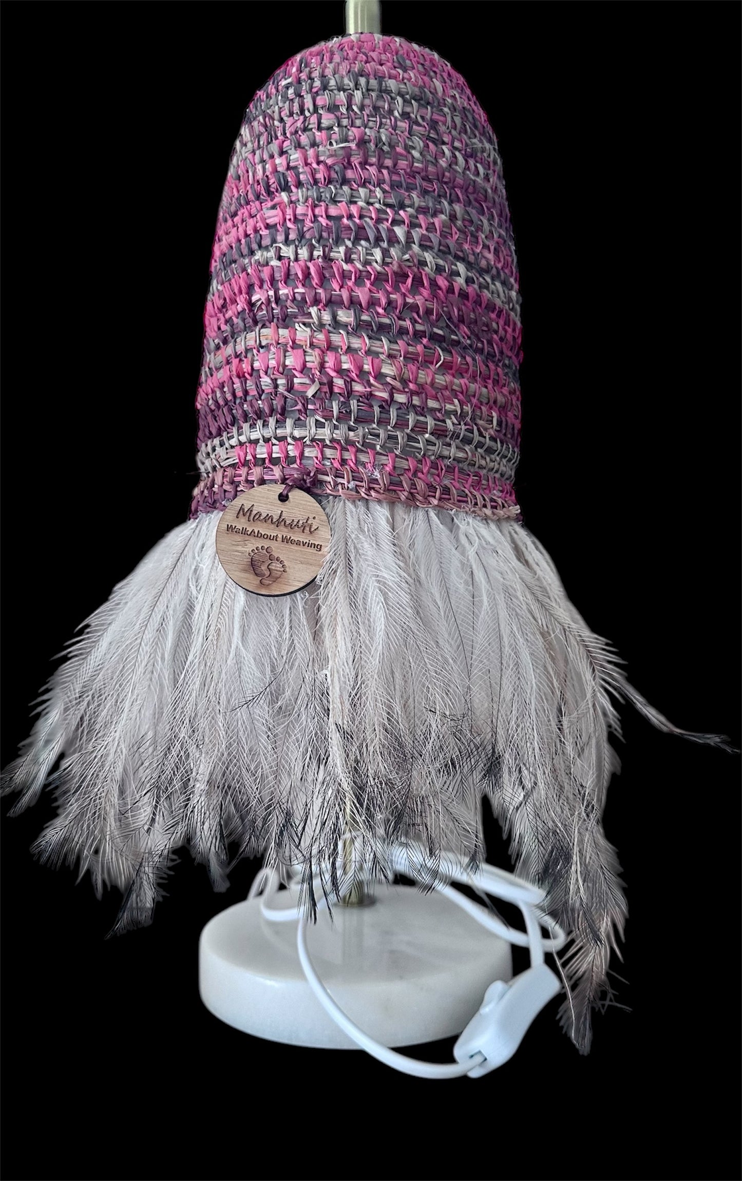 Coral Emu Table Lamp - Enquire to purchase