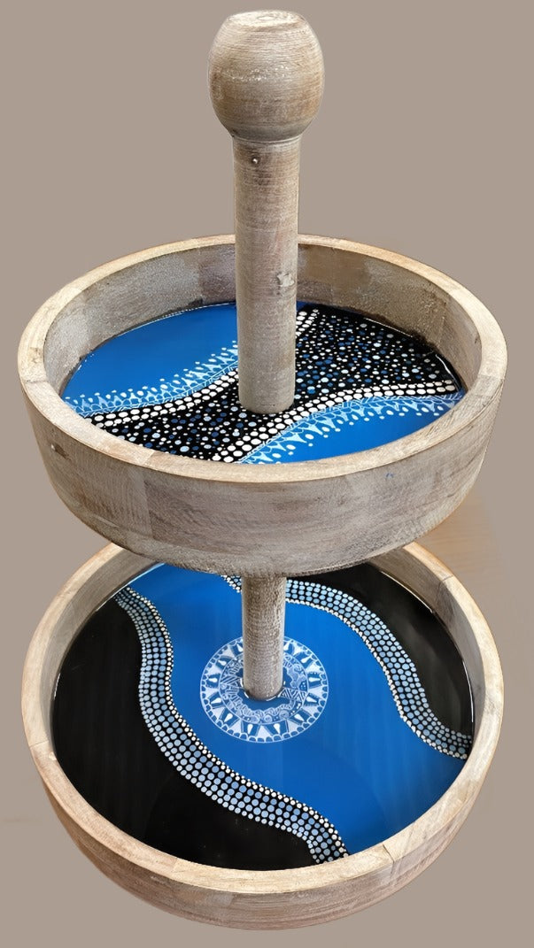 Two Tier Serving Tray