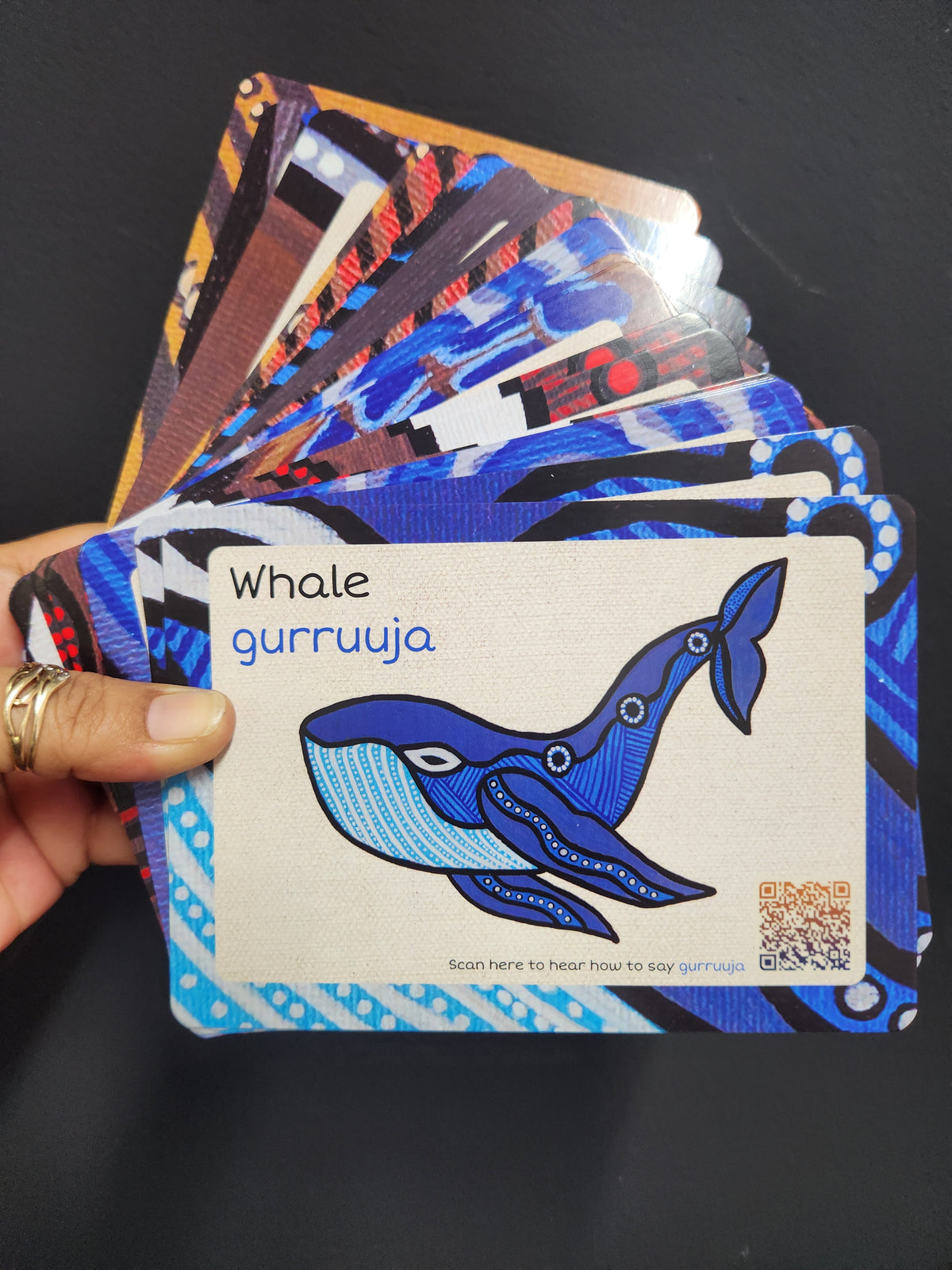 Yarn & Learn: Gumbaynggirr Animal Cards - PRE ORDER