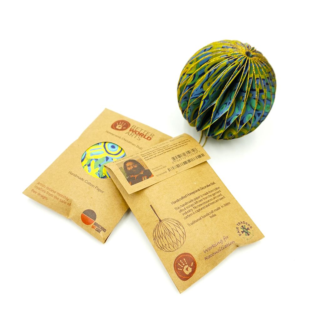 Honeycomb Christmas Ball - Cedric Varcoe