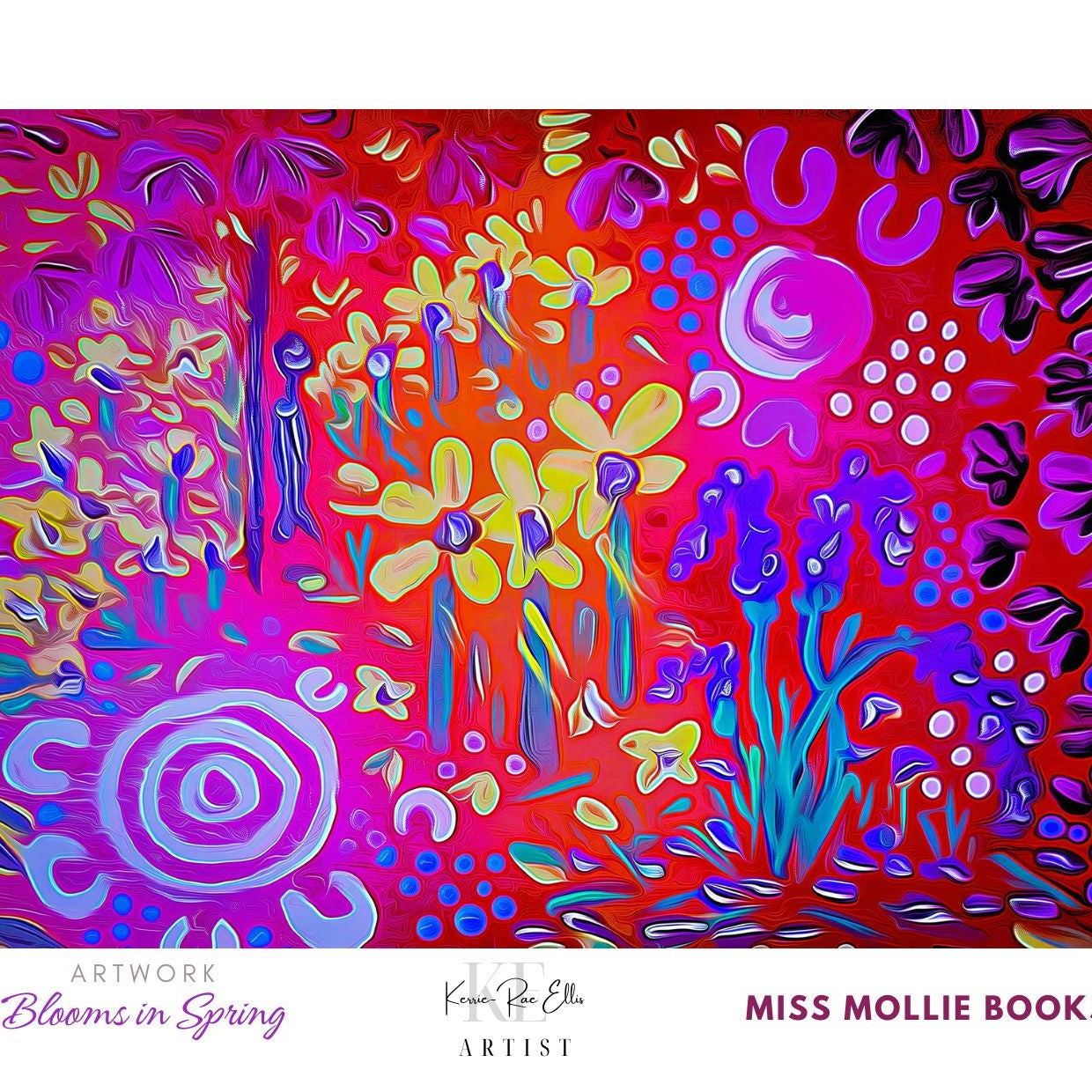 Blooms in Spring Postcard