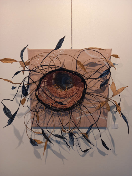 Blush Eclipse Wall Art