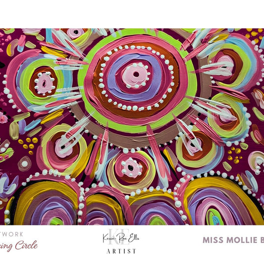 Gathering Circle Postcard
