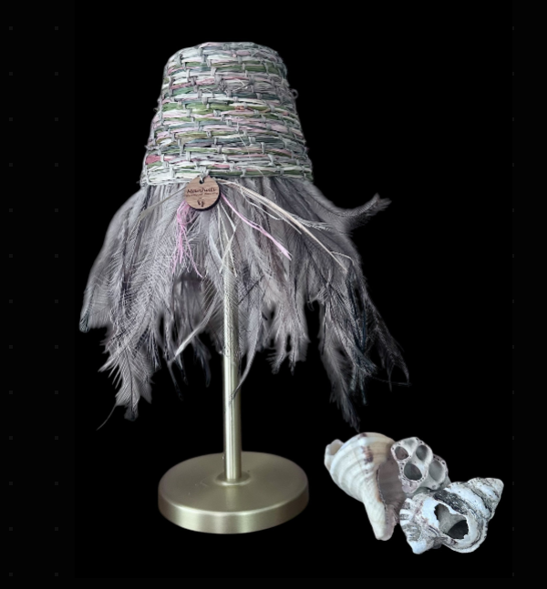 Grasslands Brass Touch Lamp