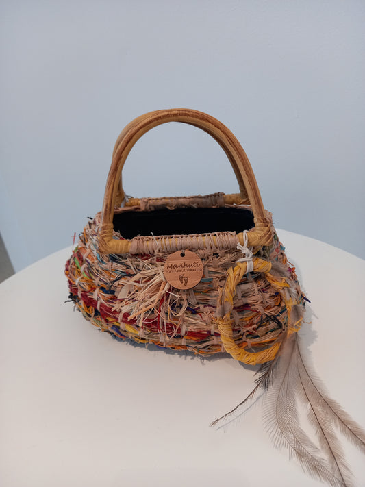 Gum flower Handbag