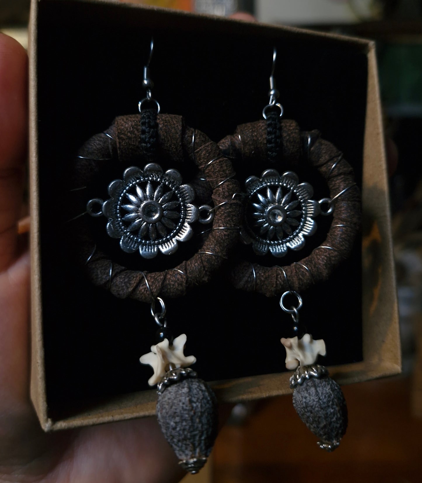 Gurray (Flower) and Seed Pod Dangles