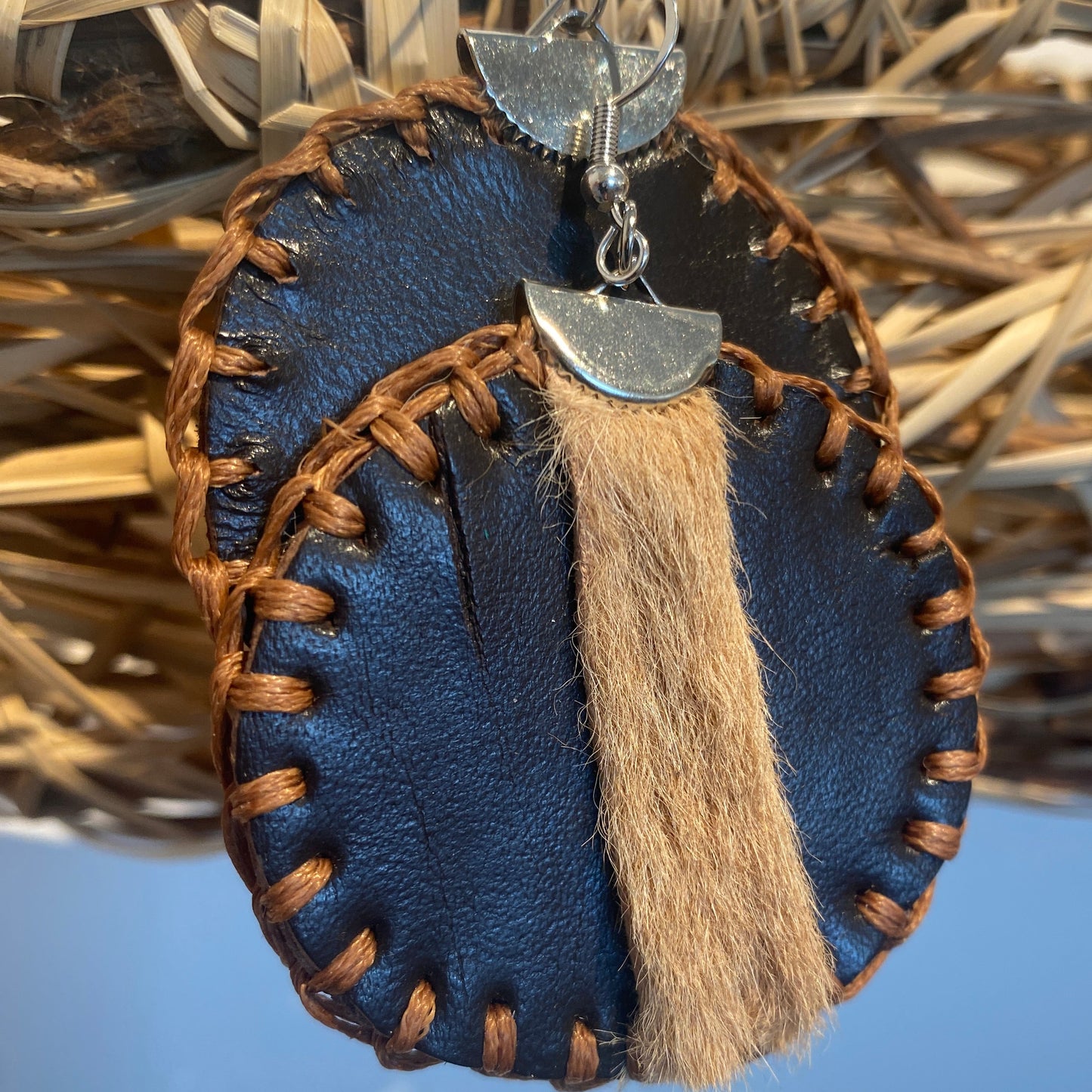 Leather Earrings