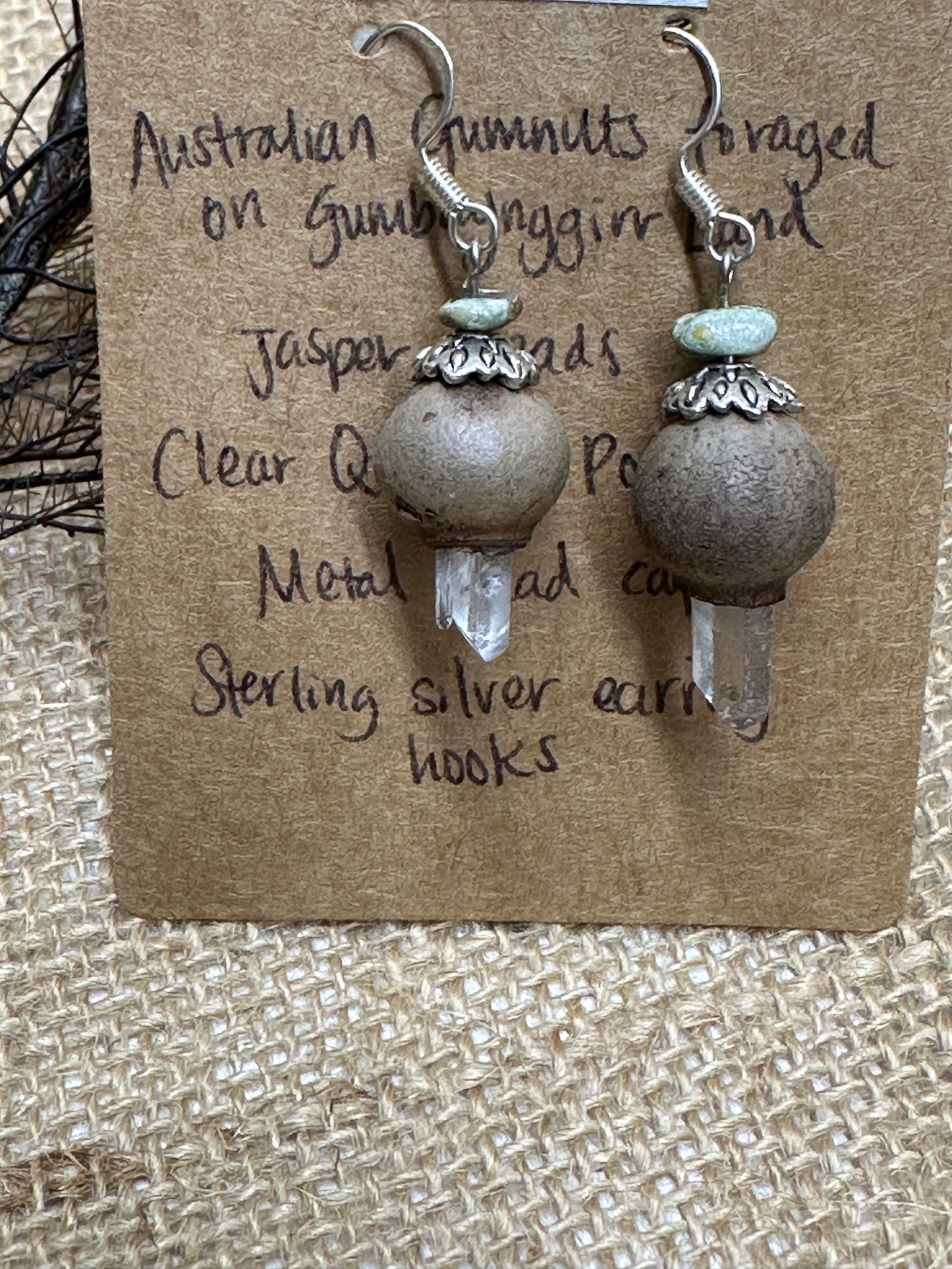 Gumnut Quartz Earrings