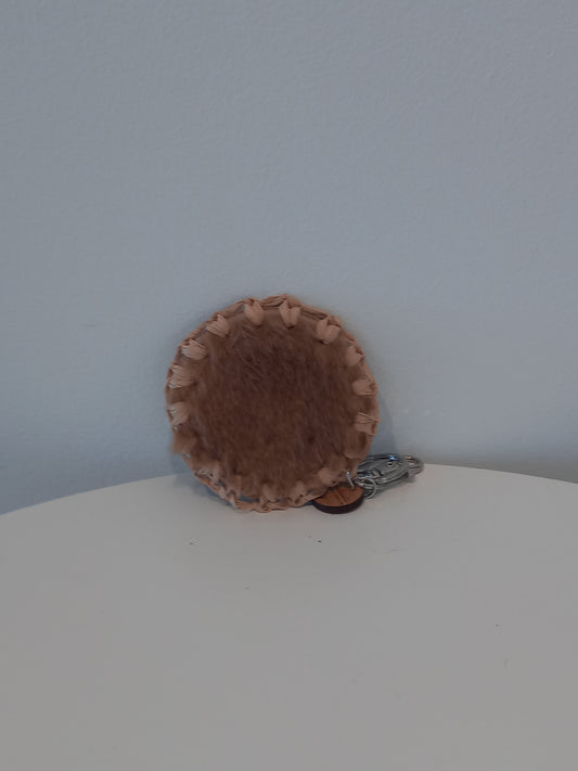 Kangaroo Fur Key Tag