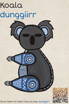  Magnets:  Yarn & Learn: Gumbaynggirr Animals