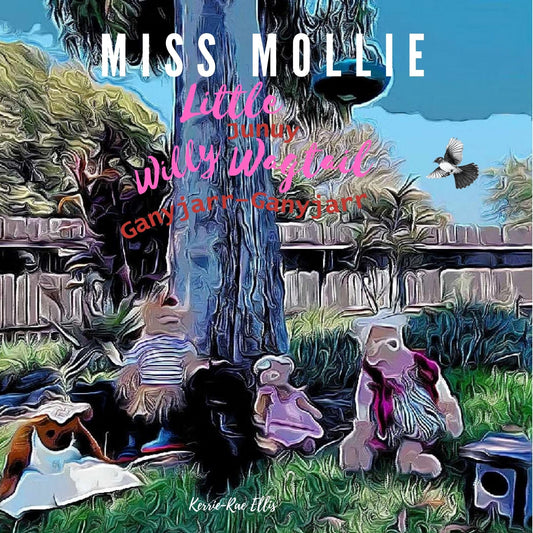 Miss Mollie Little Willy Wagtail 'Junuy Ganyjarr-Ganyjarr'