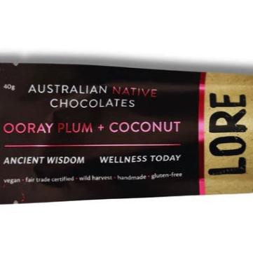 Ooray Plum & Coconut Pre-Biotic Chocolate