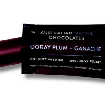 Ooray Plum Ganache Pre-Biotic Chocolate