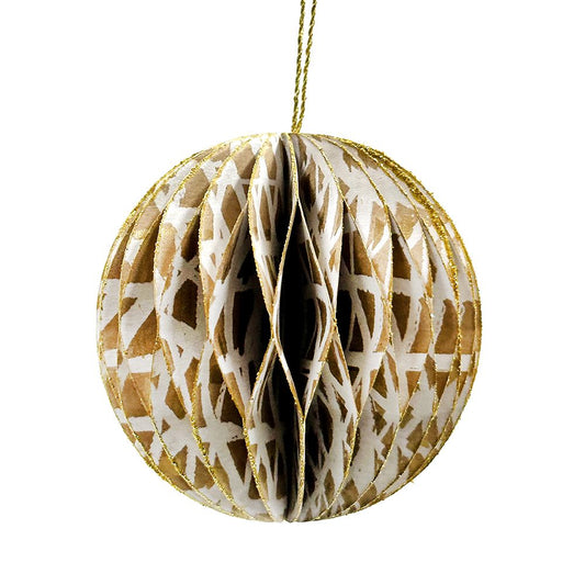 Honeycomb Christmas Ball - Paulina Puruntatameri