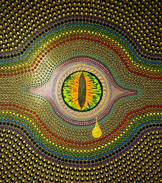 Rainbow Serpent Crying