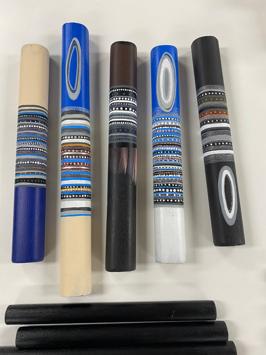 Hand-crafted Clapsticks