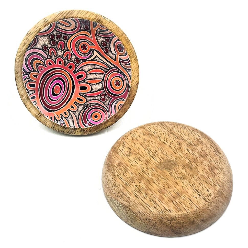 Round Wood Trinket Dish - Bianca Gardiner-Dodd
