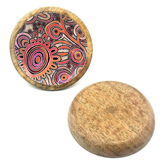 Round Wood Trinket Dish - Bianca Gardiner-Dodd