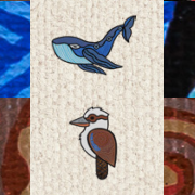  Magnets:  Yarn & Learn: Gumbaynggirr Animals