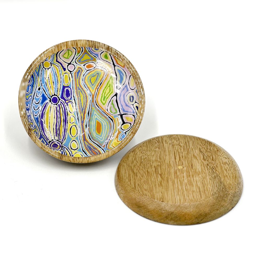 Round Trinket Tray - Judy Watson