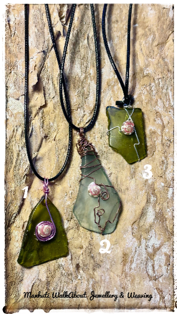 Wrapped Sea Glass