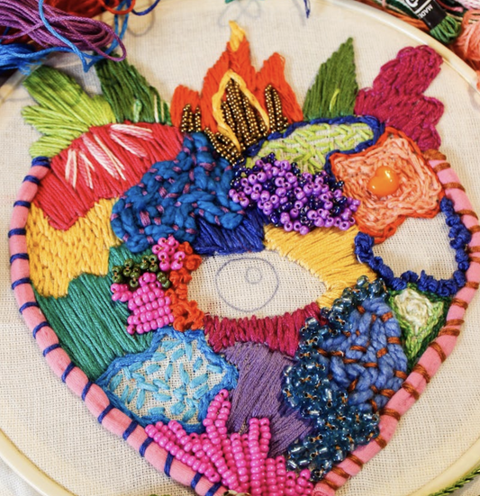 Pause & Create with Slow Stitching